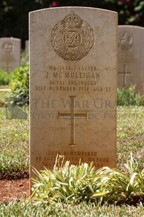 BEIRUT WAR CEMETERY - McMULLIGAN, JOHN